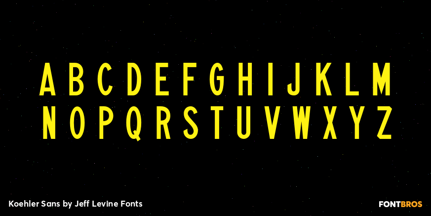 Koehler Sans Font Poster #2