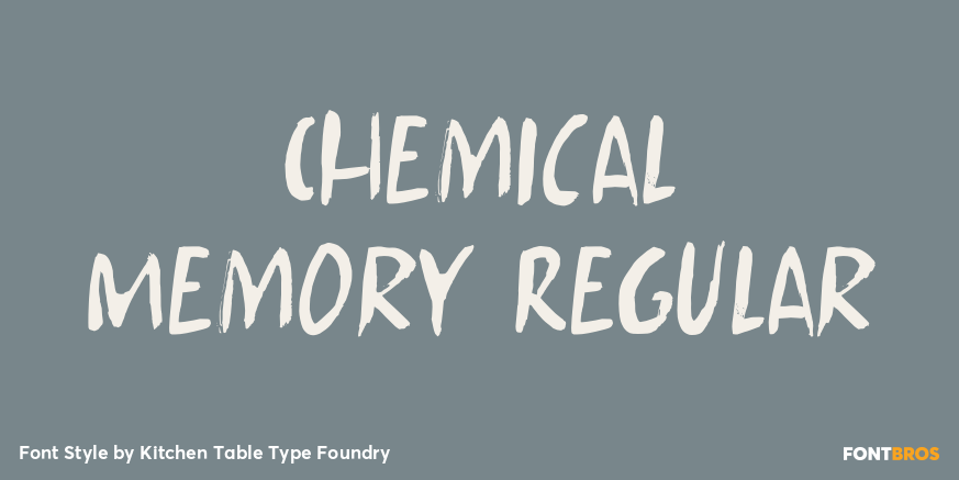 Chemical Memory Regular Poster