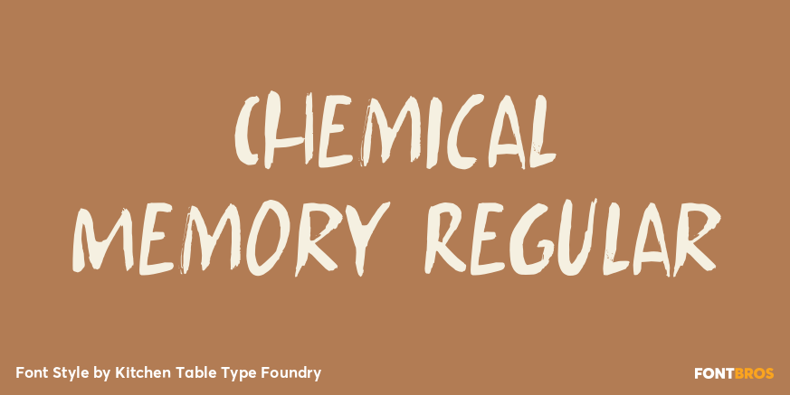 Chemical Memory Regular Poster