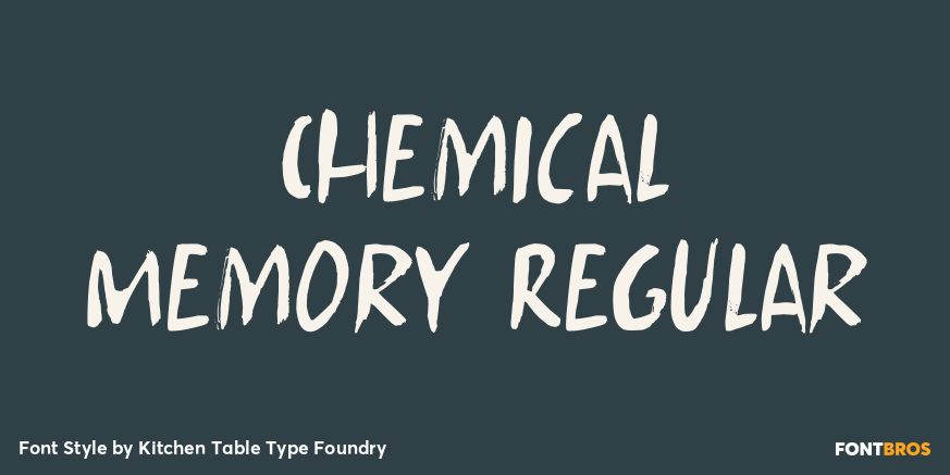 Chemical Memory Regular Poster