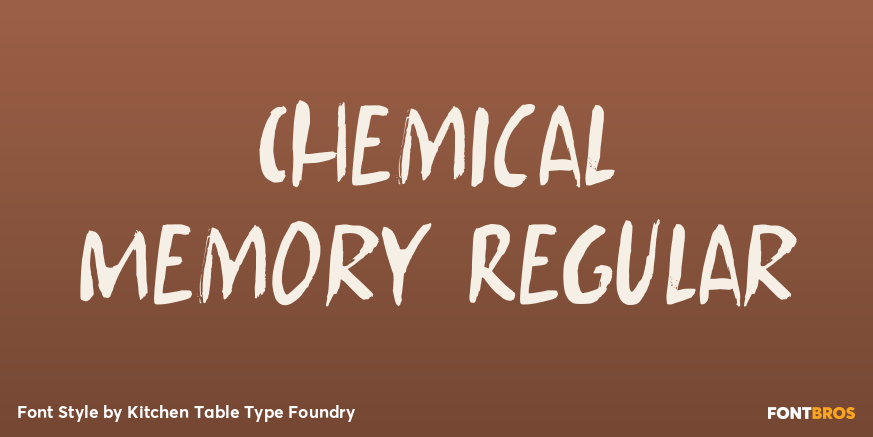 Chemical Memory Regular Poster