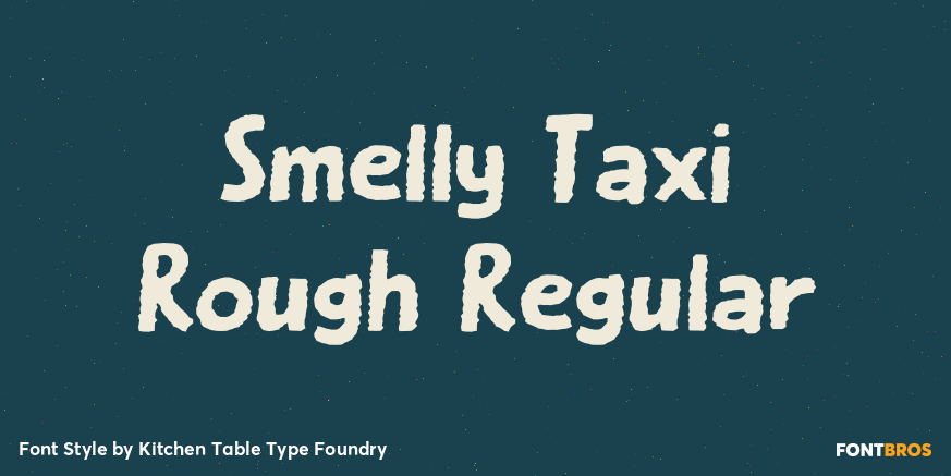 Smelly Taxi Rough Regular Poster