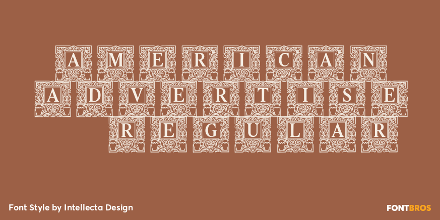 American Advertise 011 Regular Poster