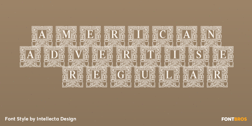 American Advertise 011 Regular Poster