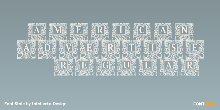 American Advertise 011 Regular Poster