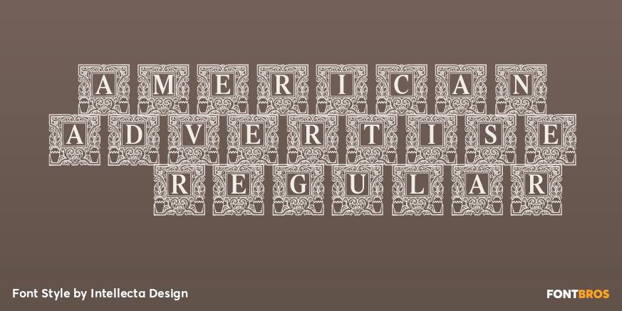 American Advertise 011 Regular Poster