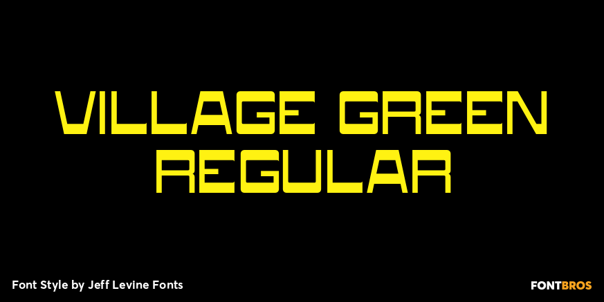 Village Green Regular Poster