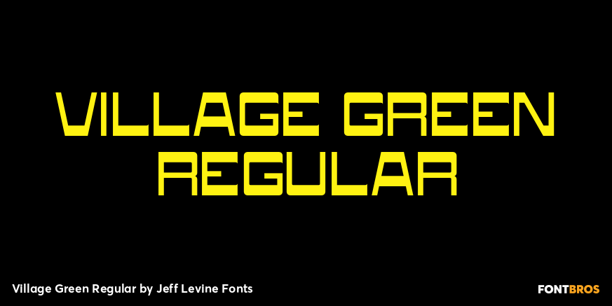 Village Green Regular Poster