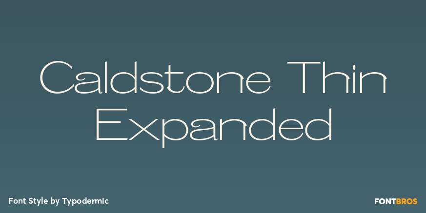Caldstone Thin Expanded Poster