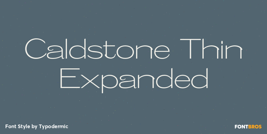 Caldstone Thin Expanded Poster
