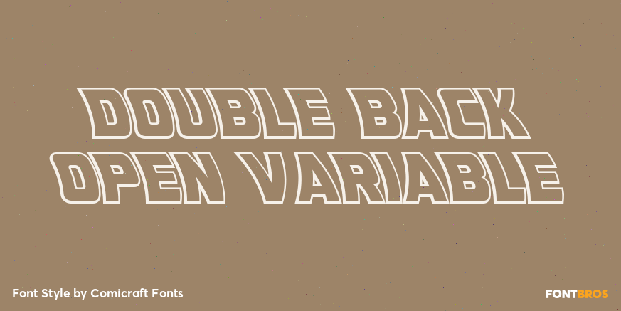 Double Back Open Variable Poster
