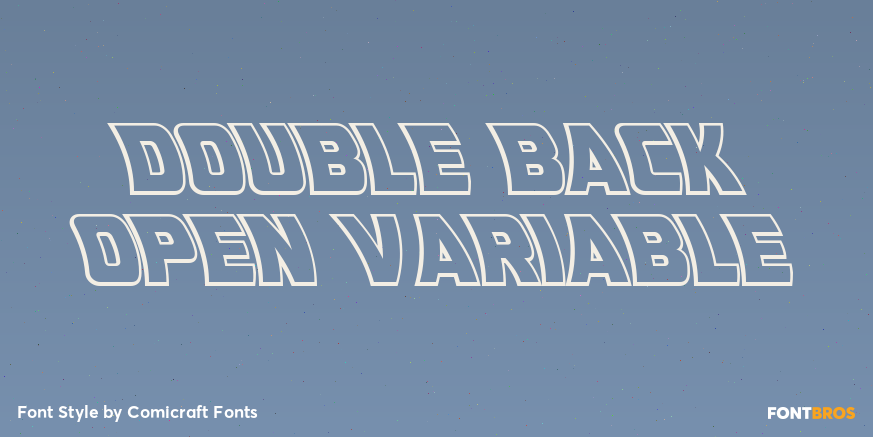 Double Back Open Variable Poster