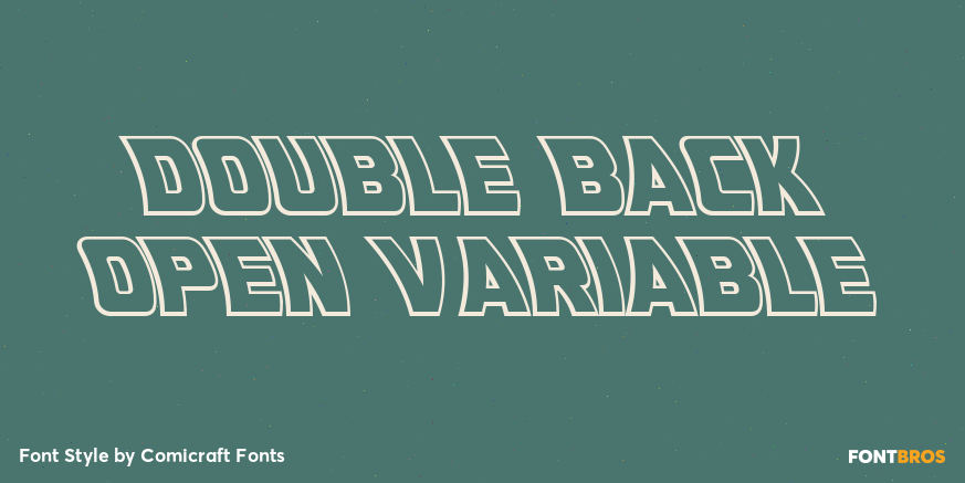 Double Back Open Variable Poster