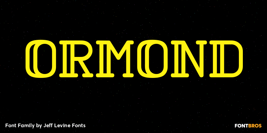 Ormond Font Poster #1