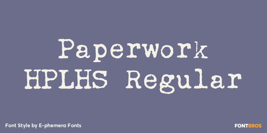 Paperwork HPLHS Regular Poster