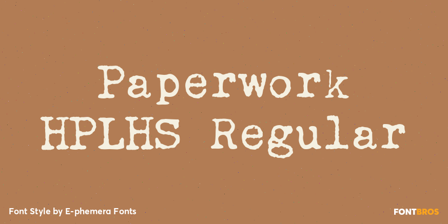 Paperwork HPLHS Regular Poster