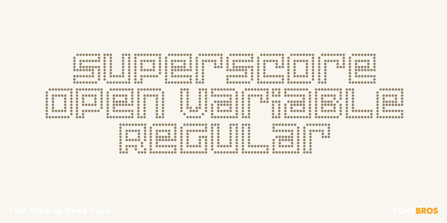 Superscore Open Variable Regular Poster