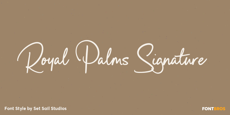 Royal Palms Signature Poster