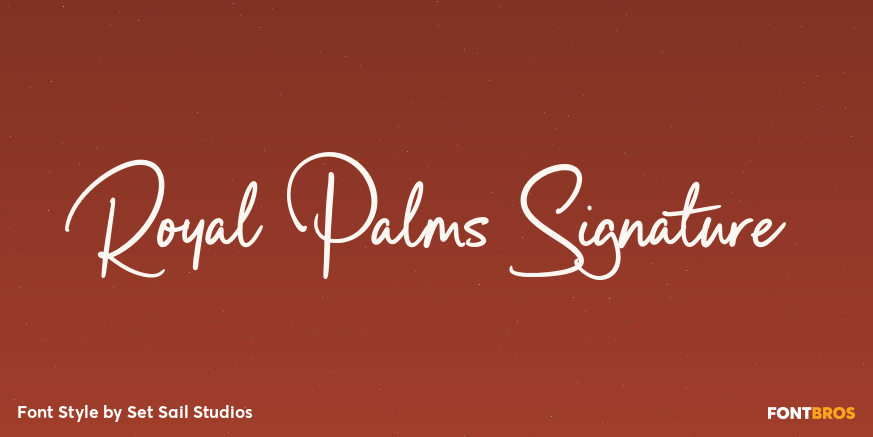 Royal Palms Signature Poster