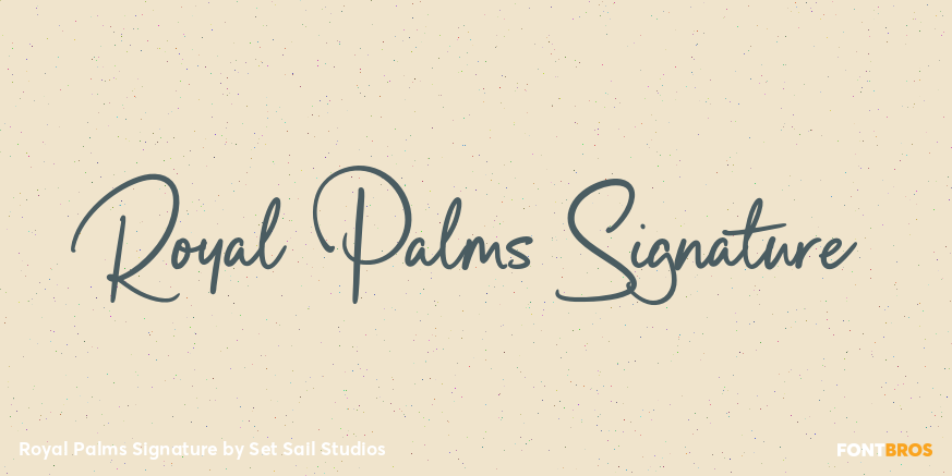 Royal Palms Signature Poster