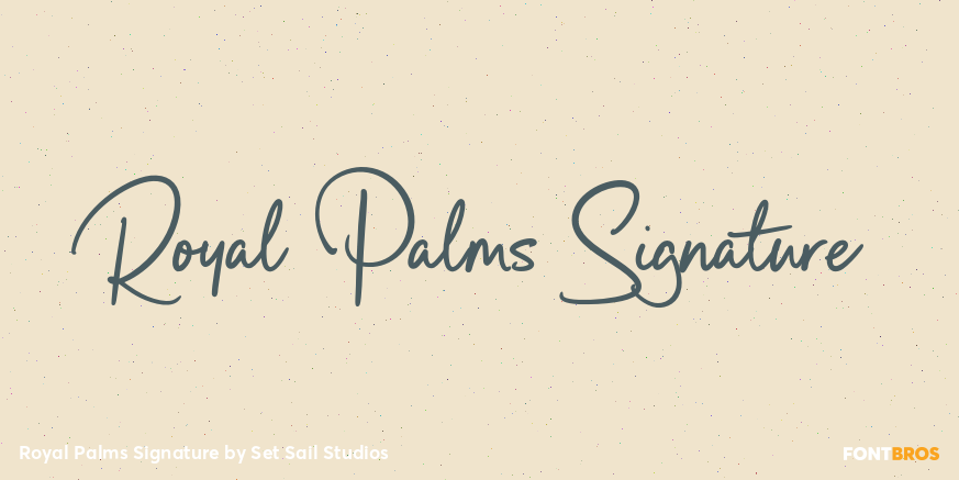 Royal Palms Signature Poster
