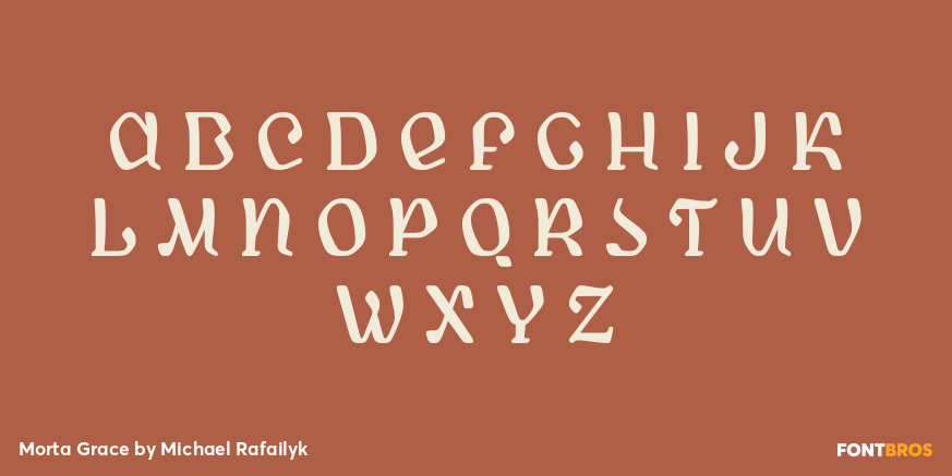 Morta Grace Font Poster #1