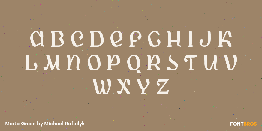 Morta Grace Font Poster #1