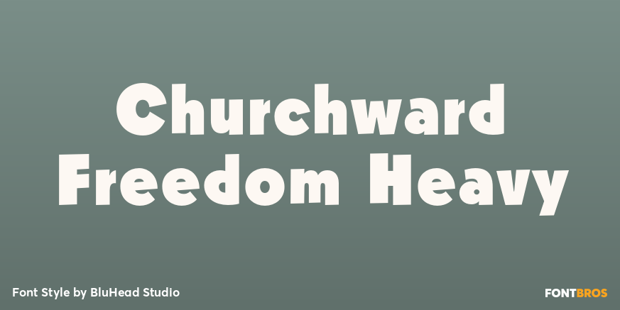 Churchward Freedom Heavy Poster