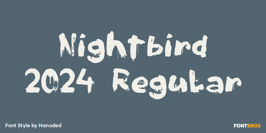 Nightbird 2024 Regular Poster