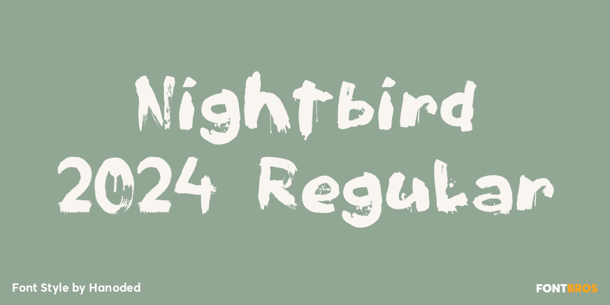Nightbird 2024 Regular Poster