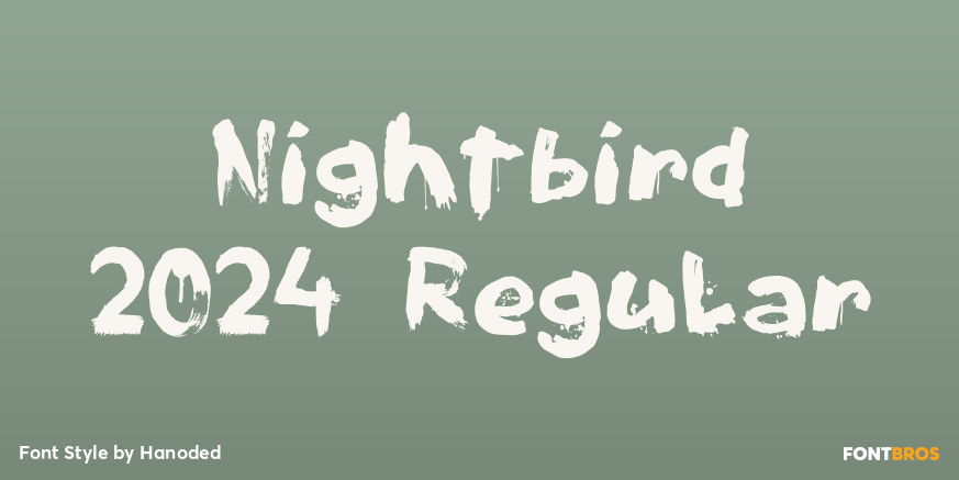 Nightbird 2024 Regular Poster