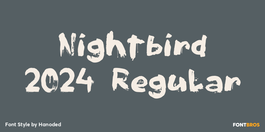 Nightbird 2024 Regular Poster