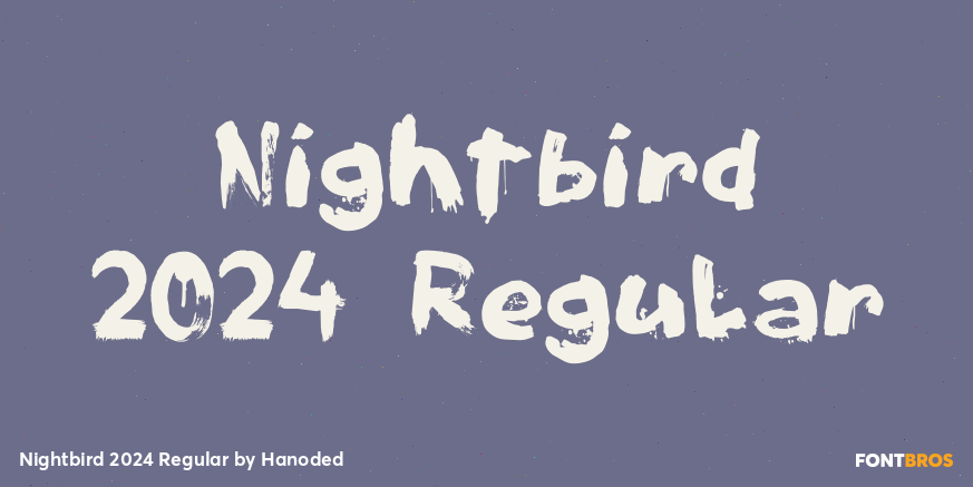 Nightbird 2024 Regular Poster