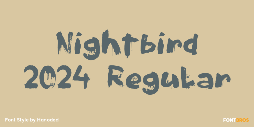 Nightbird 2024 Regular Poster