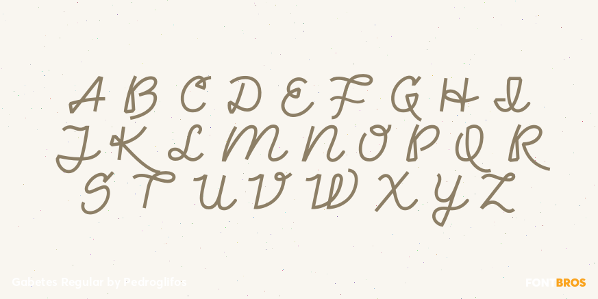 Gabetes Regular Font Poster #2