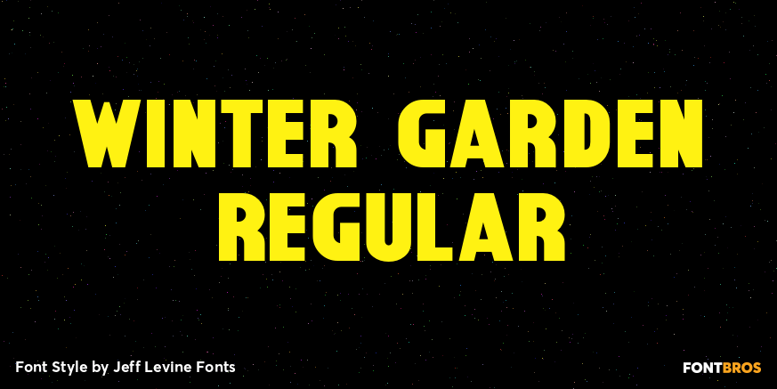 Winter Garden Regular Poster