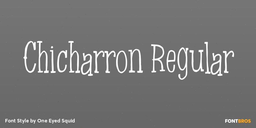 Chicharron Regular Poster