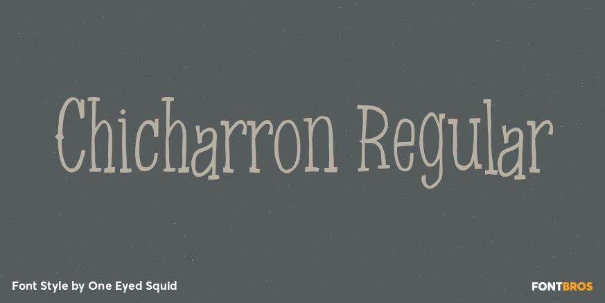 Chicharron Regular Poster