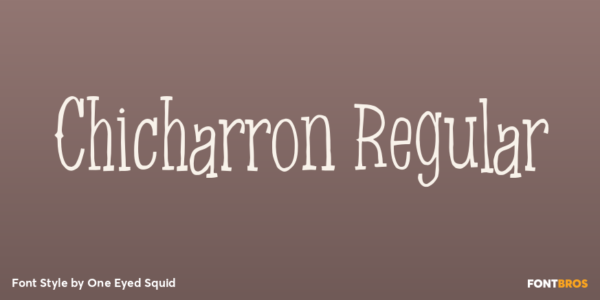Chicharron Regular Poster