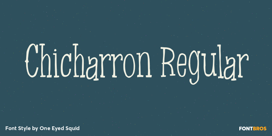 Chicharron Regular Poster