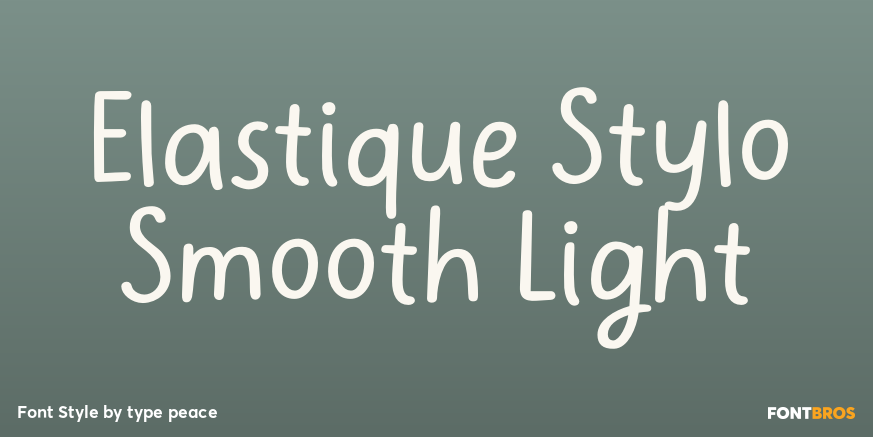 Elastique Stylo Smooth Light Poster