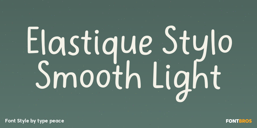 Elastique Stylo Smooth Light Poster