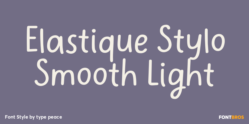 Elastique Stylo Smooth Light Poster