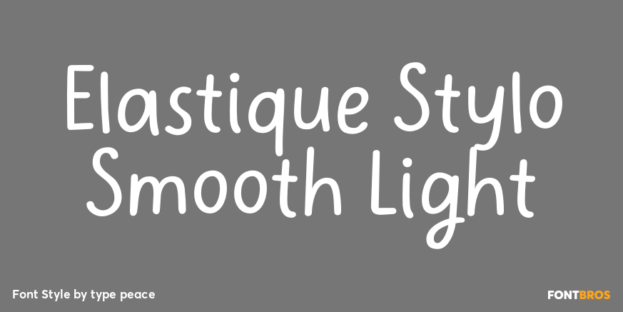 Elastique Stylo Smooth Light Poster