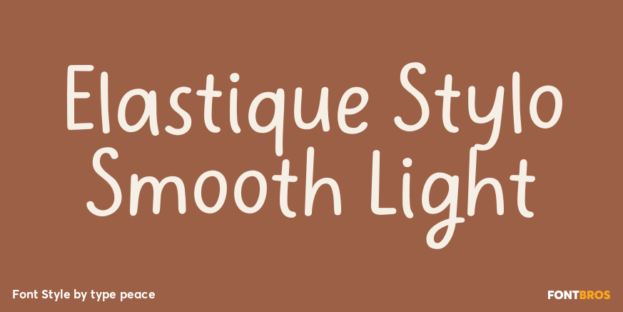 Elastique Stylo Smooth Light Poster