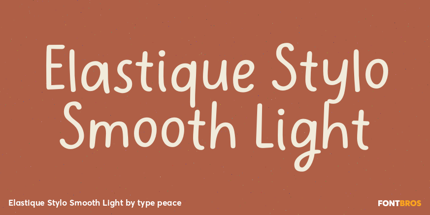 Elastique Stylo Smooth Light Poster