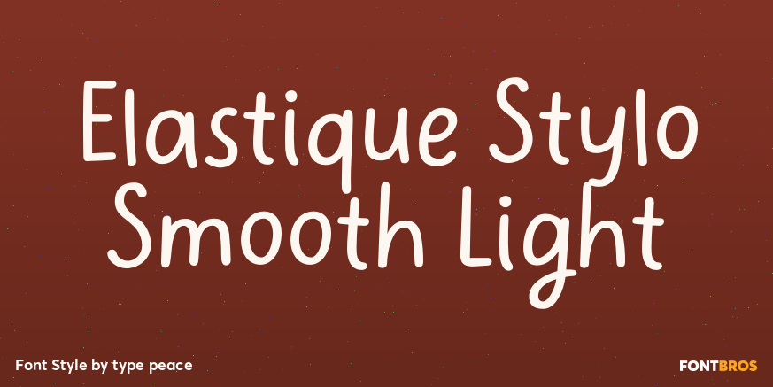 Elastique Stylo Smooth Light Poster