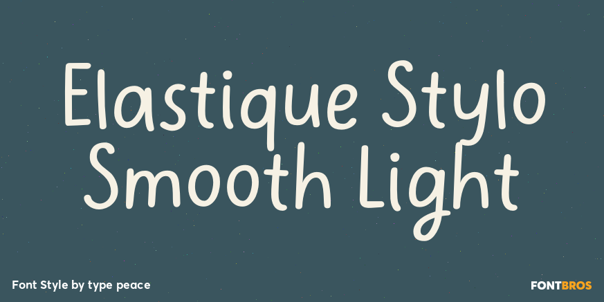 Elastique Stylo Smooth Light Poster