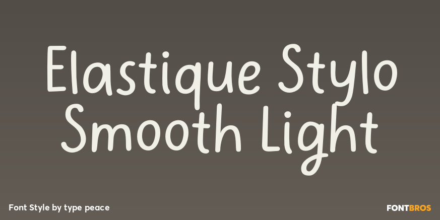 Elastique Stylo Smooth Light Poster