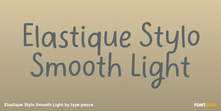 Elastique Stylo Smooth Light Poster